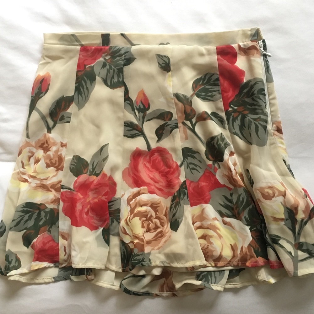 Show Me Your Mumu Floral Skater Skirt